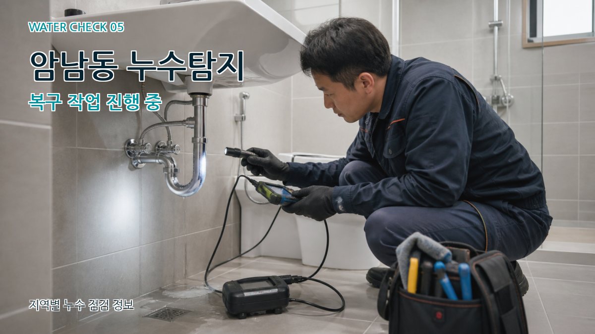 암남동 누수공사 누수탐지 이미지