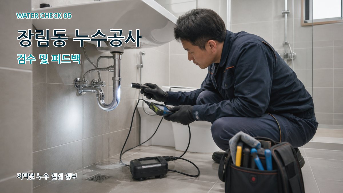 장림동 누수공사 누수탐지 이미지