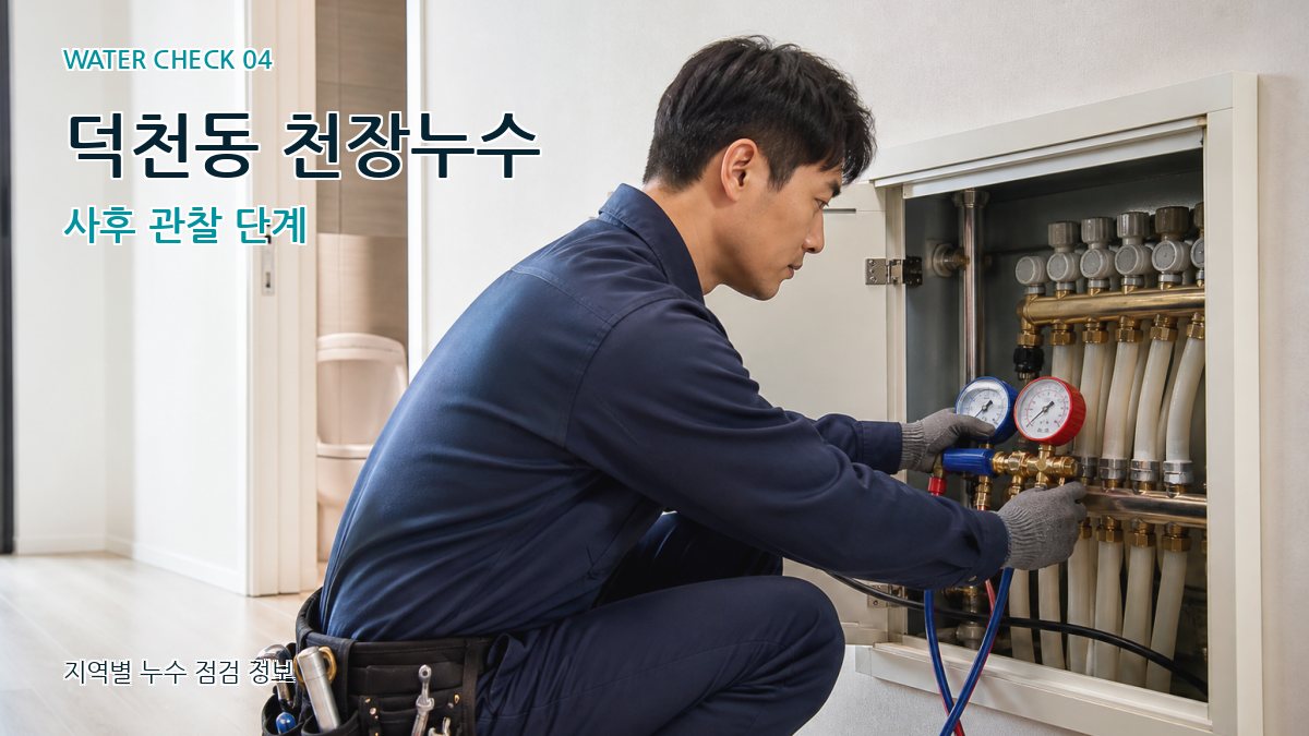덕천동 누수탐지 누수탐지 이미지