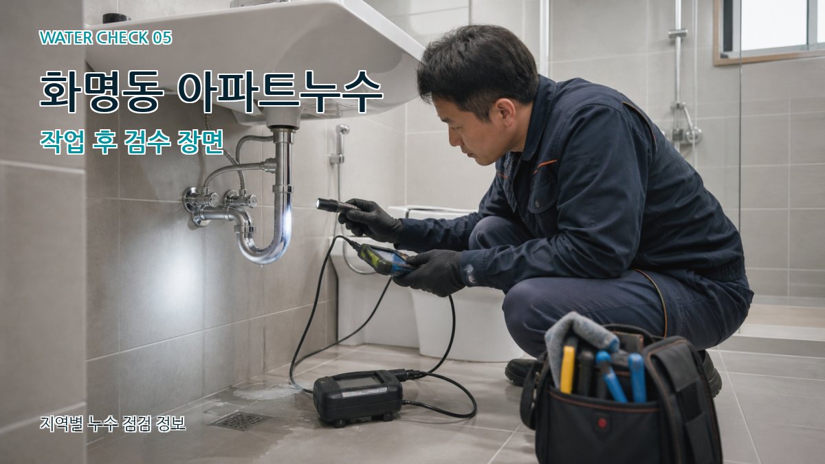 화명동 누수공사 누수탐지 이미지