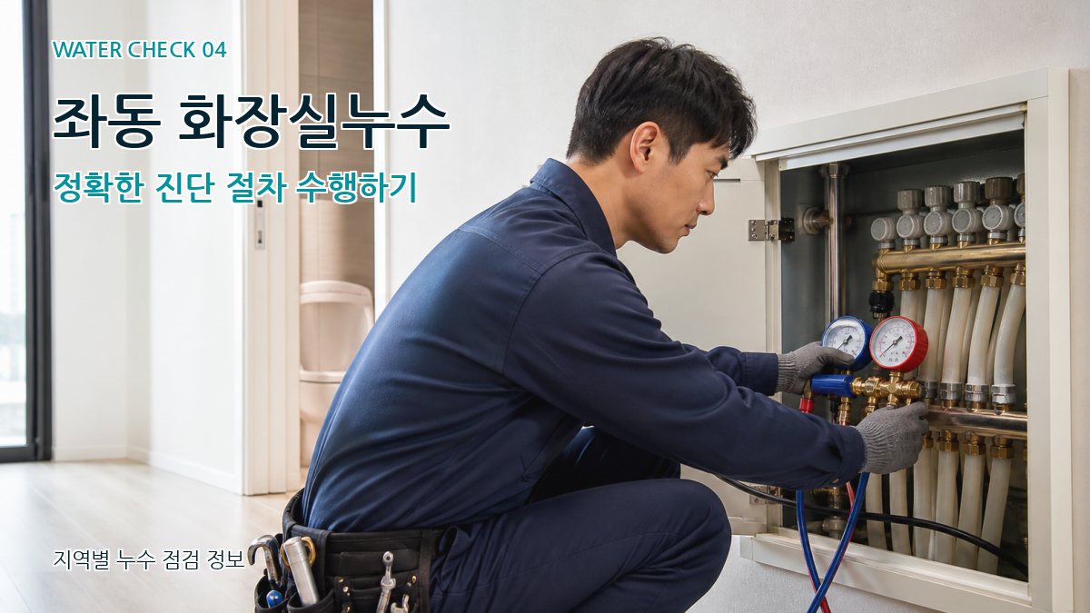좌동 누수탐지 누수탐지 이미지