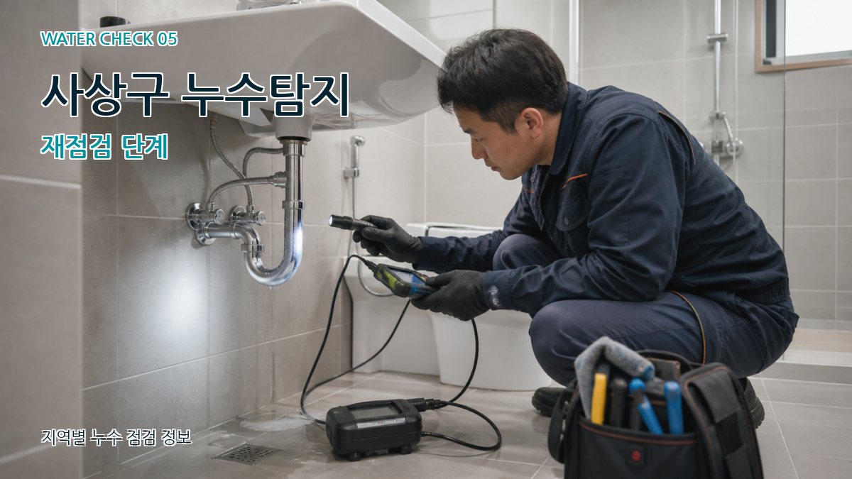 사상구 누수공사 누수탐지 이미지