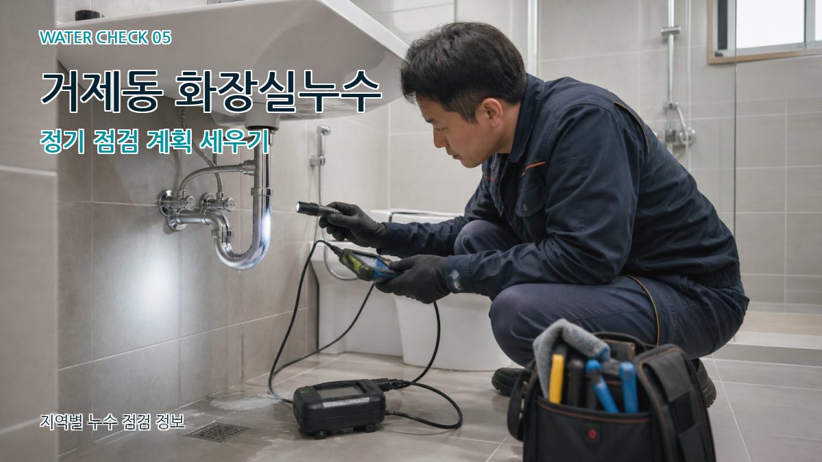 거제동 누수공사 누수탐지 이미지