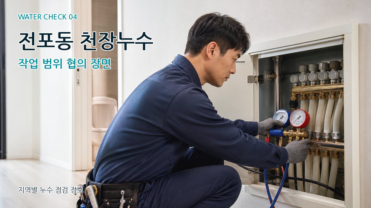 전포동 누수탐지 누수탐지 이미지