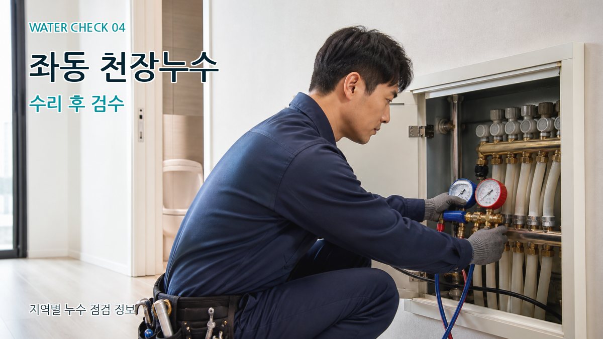 좌동 누수탐지 누수탐지 이미지
