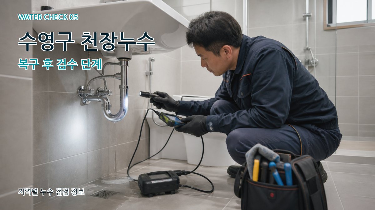 수영구 누수공사 누수탐지 이미지
