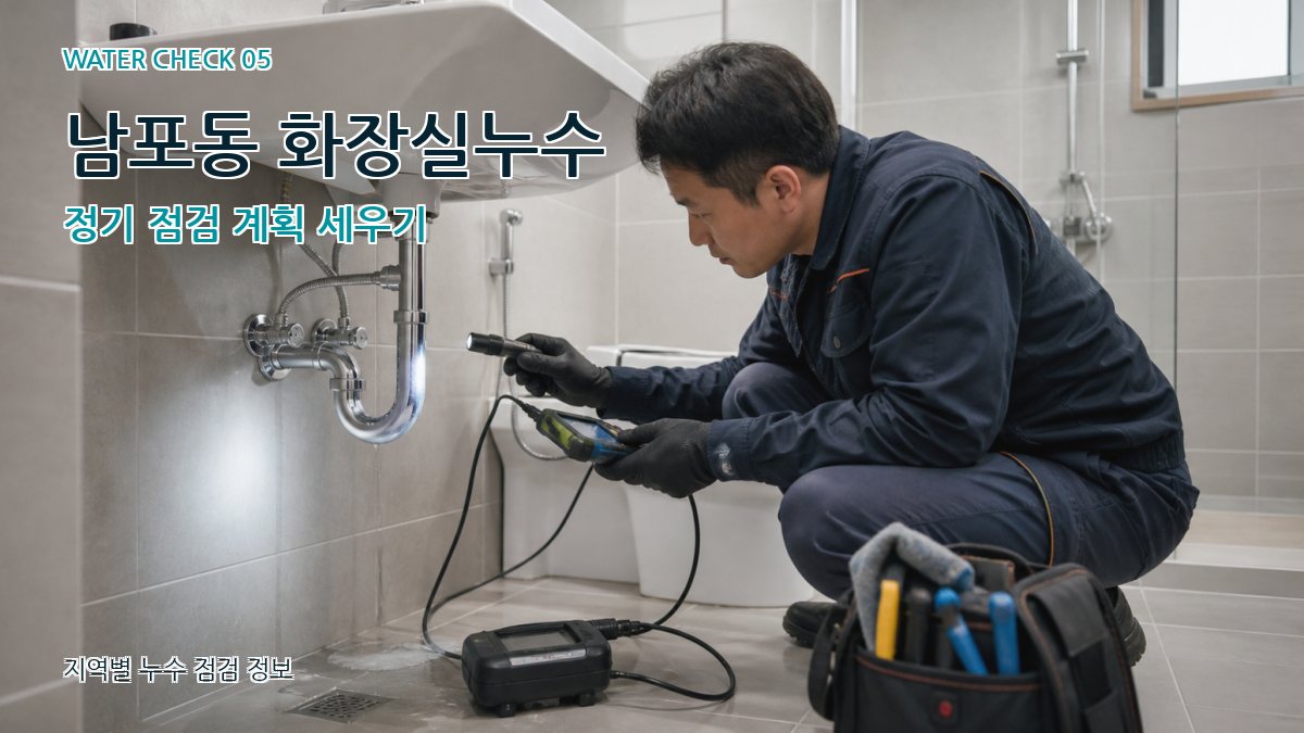남포동 누수공사 누수탐지 이미지