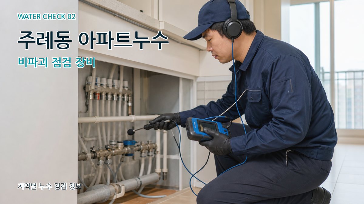주례동 화장실누수 누수탐지 이미지