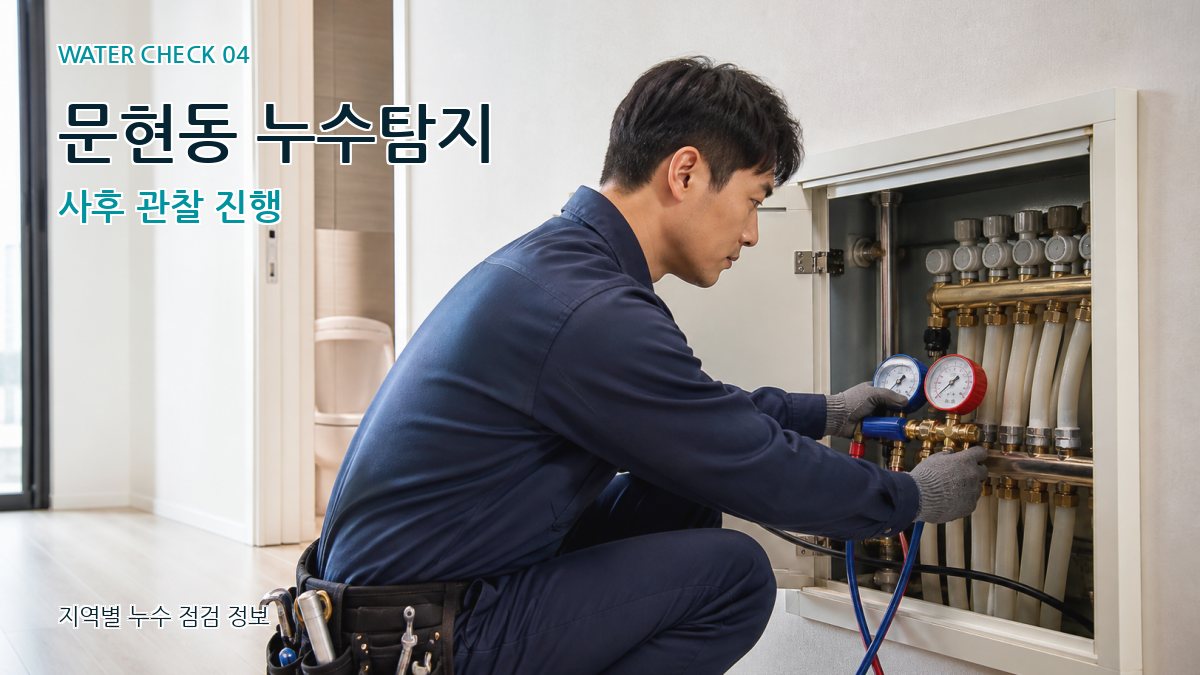 문현동 누수탐지 누수탐지 이미지