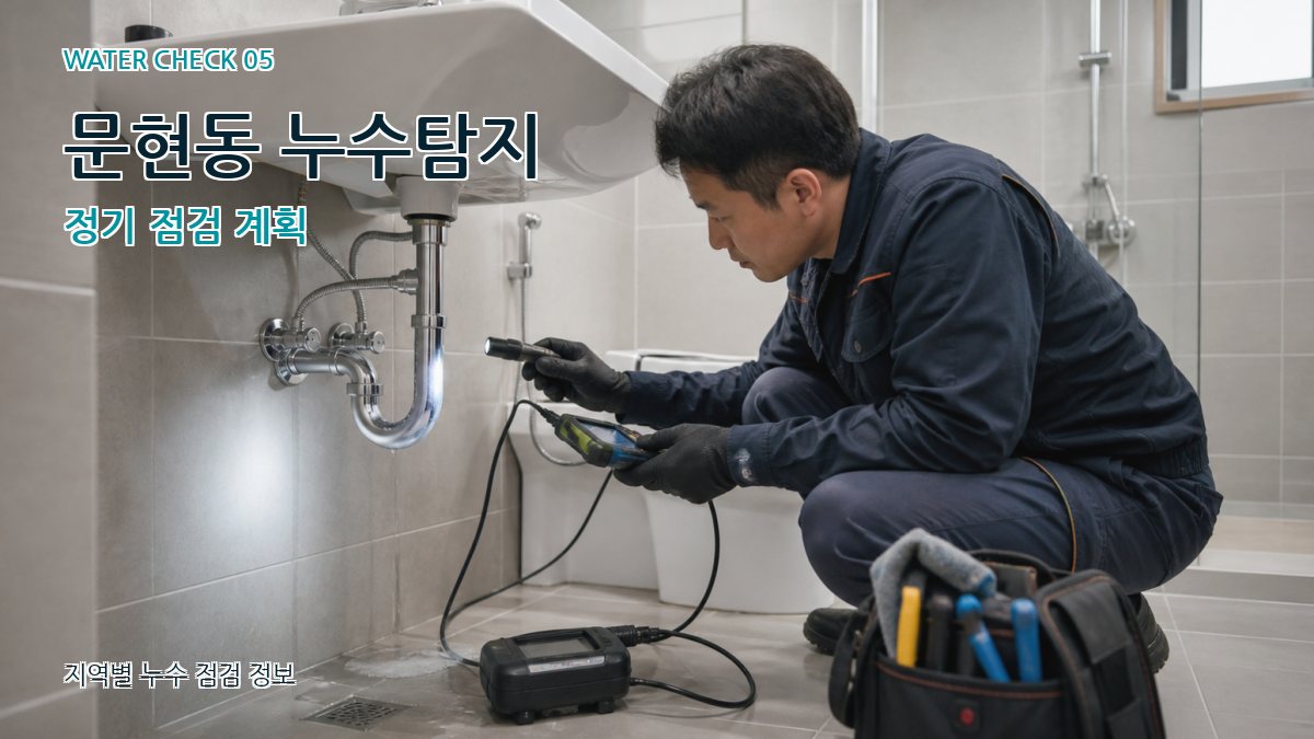 문현동 누수공사 누수탐지 이미지