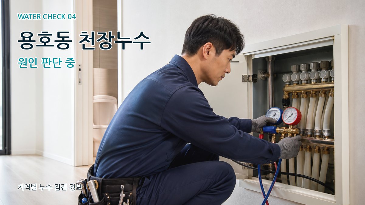 용호동 누수탐지 누수탐지 이미지
