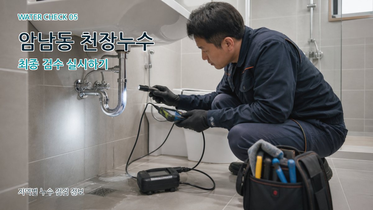 암남동 누수공사 누수탐지 이미지