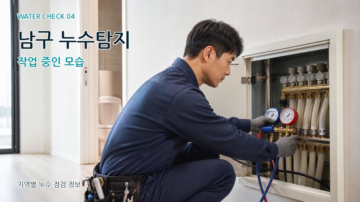 남구 누수탐지 누수탐지 이미지