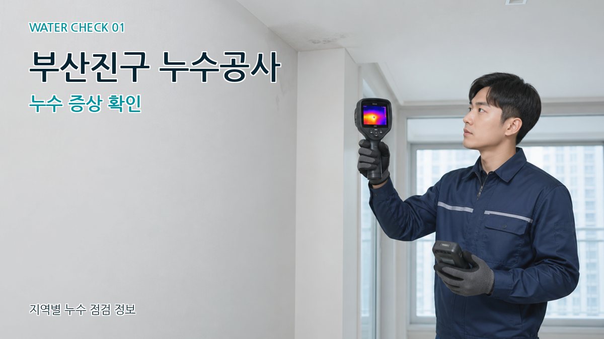 부산진구 아파트누수 누수탐지 이미지