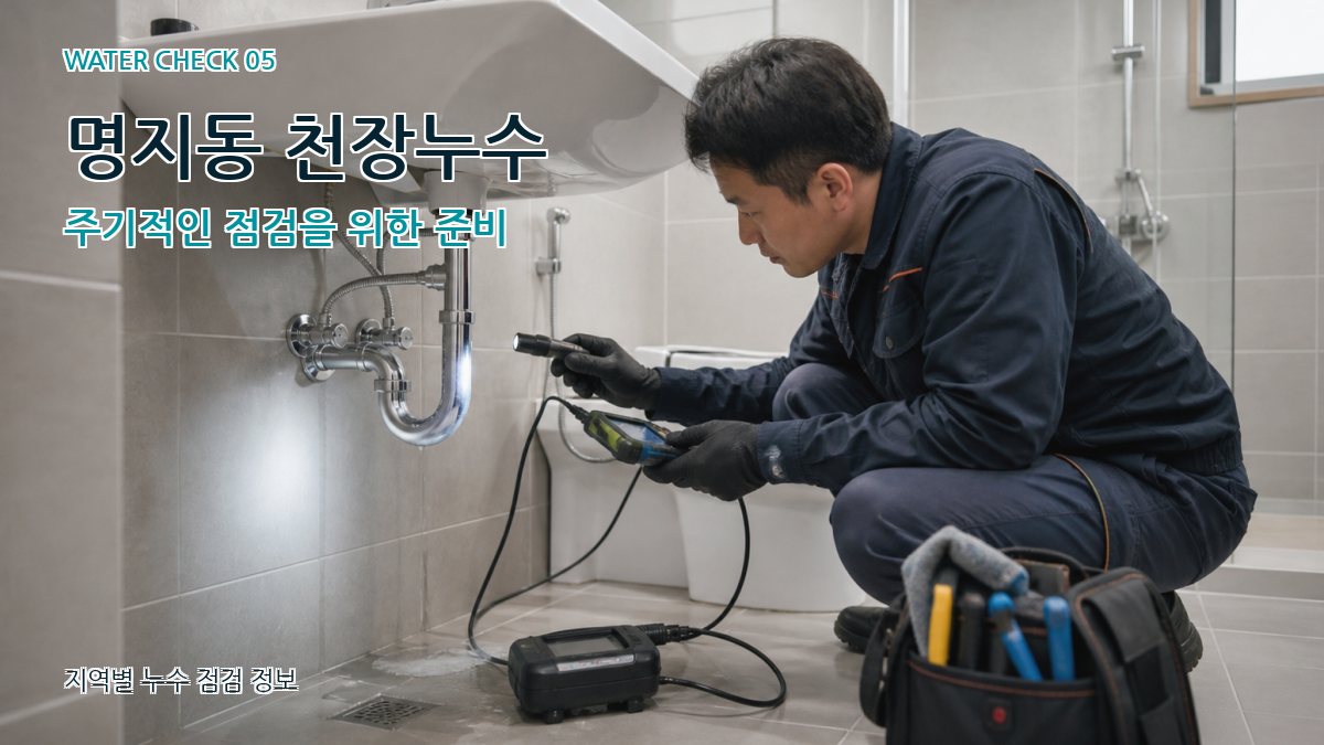 명지동 누수공사 누수탐지 이미지