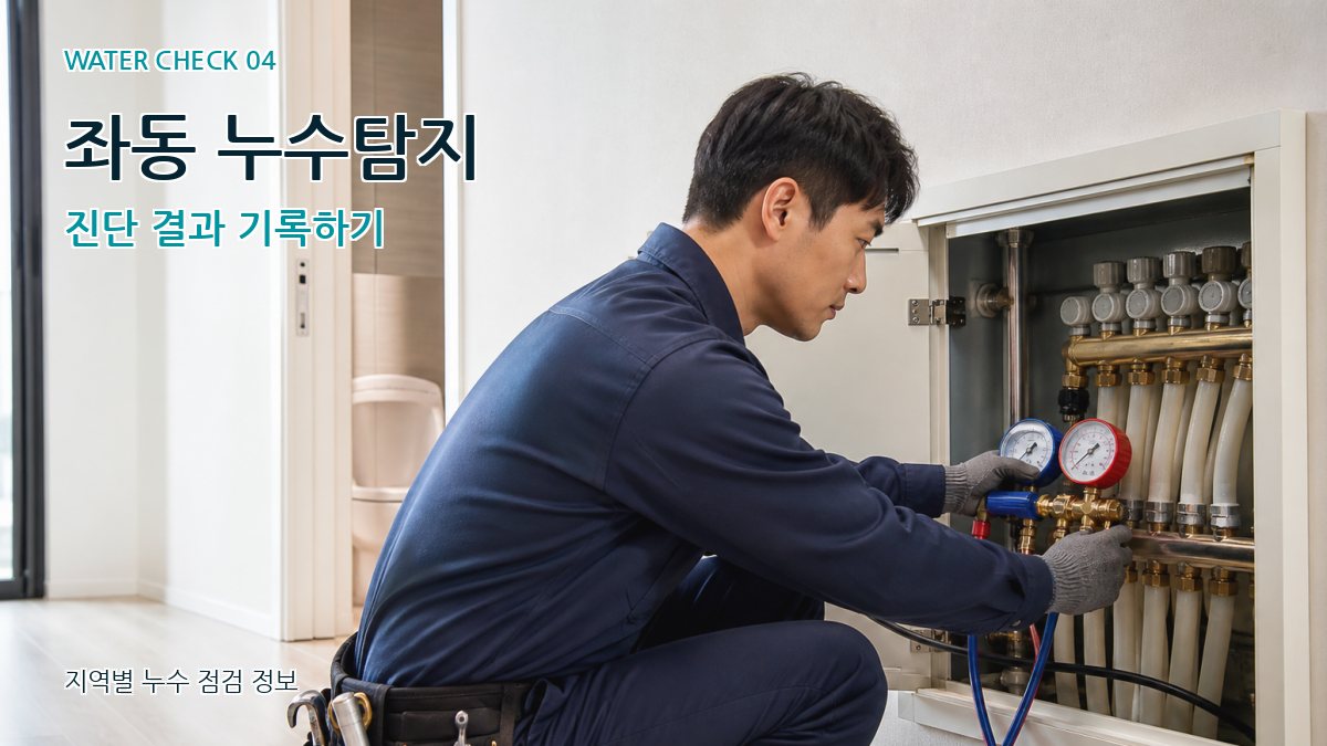 좌동 누수탐지 누수탐지 이미지
