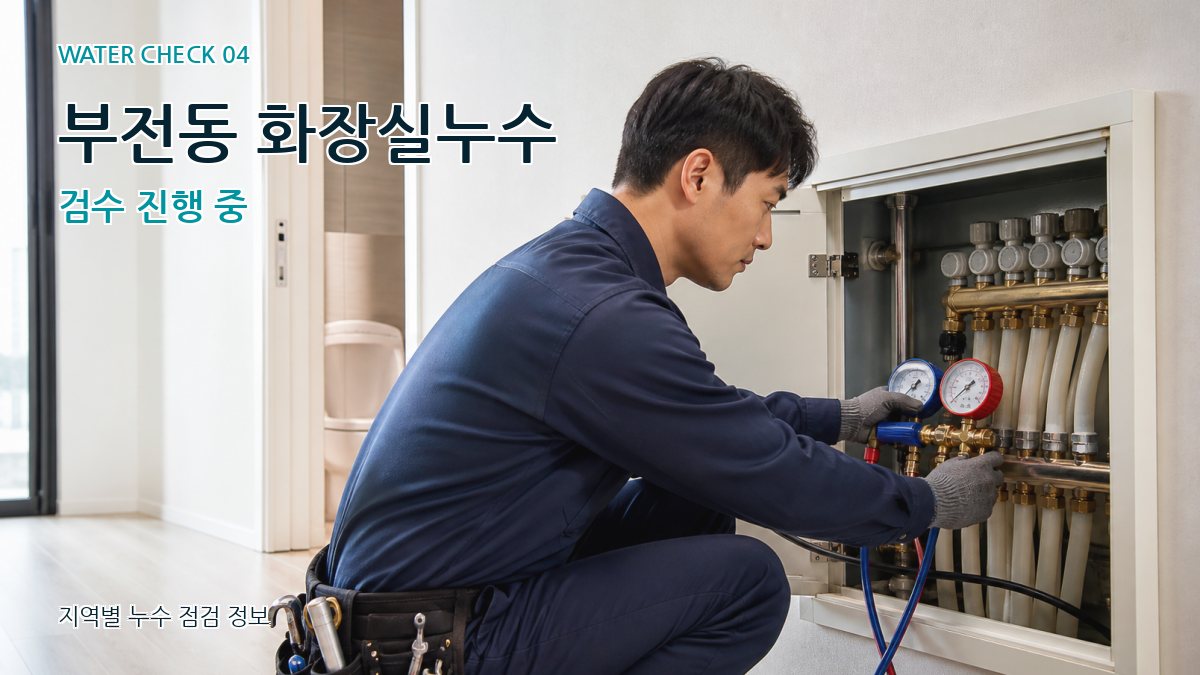 부전동 누수탐지 누수탐지 이미지