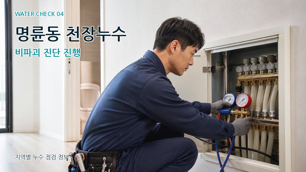 명륜동 누수탐지 누수탐지 이미지