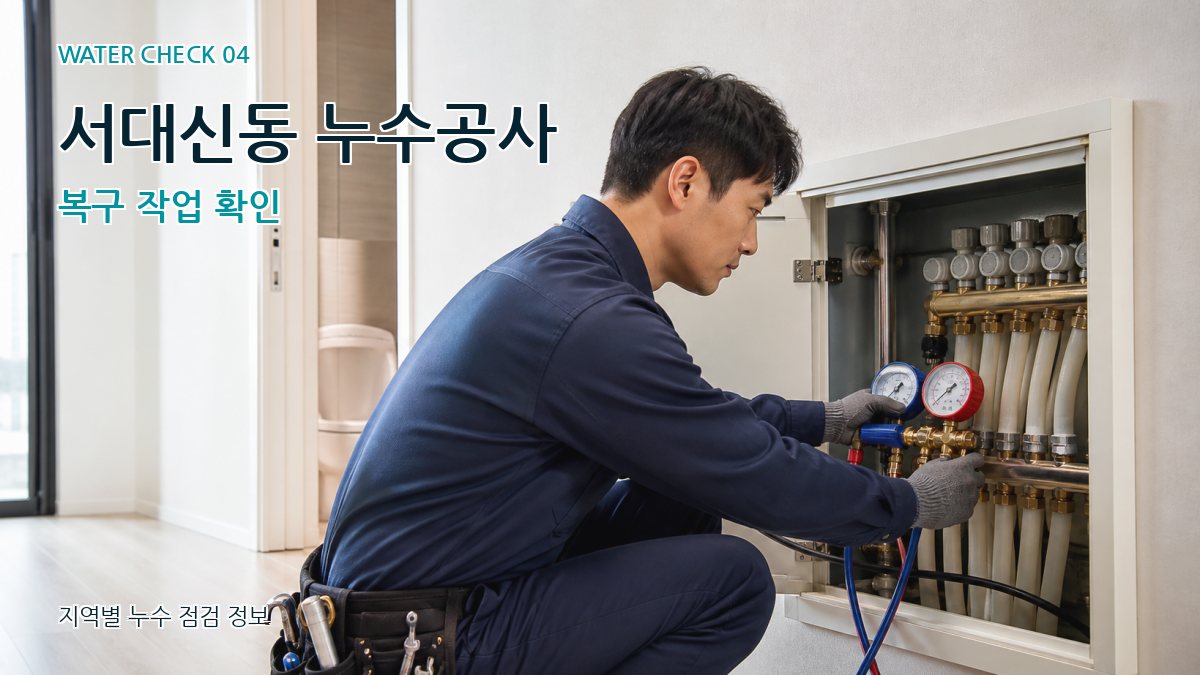 서대신동 누수탐지 누수탐지 이미지