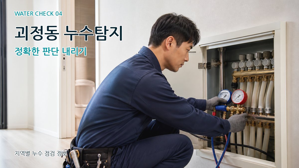 괴정동 누수탐지 누수탐지 이미지