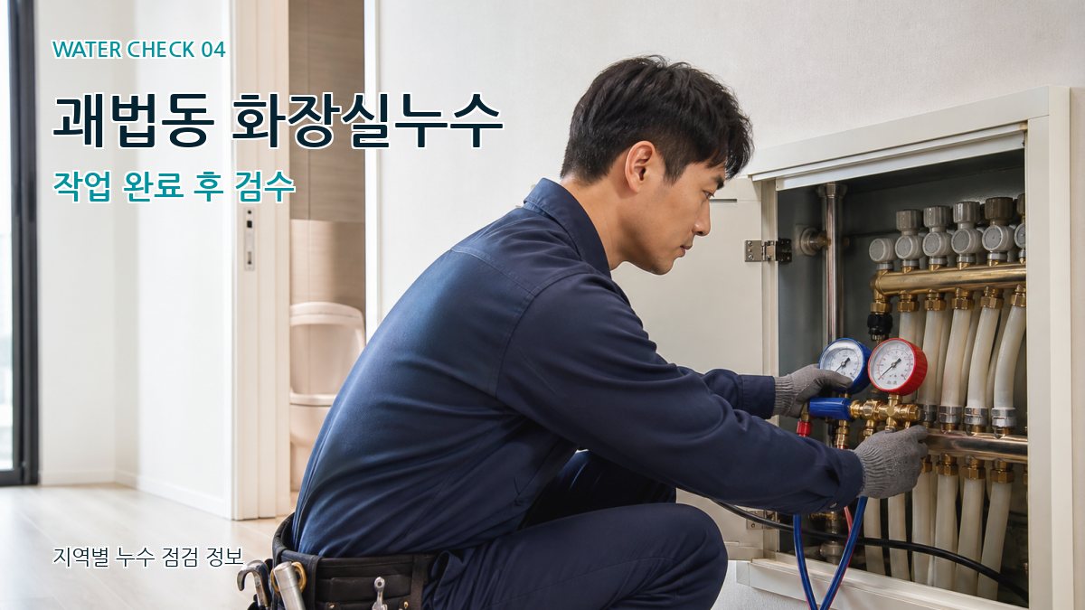 괘법동 누수탐지 누수탐지 이미지