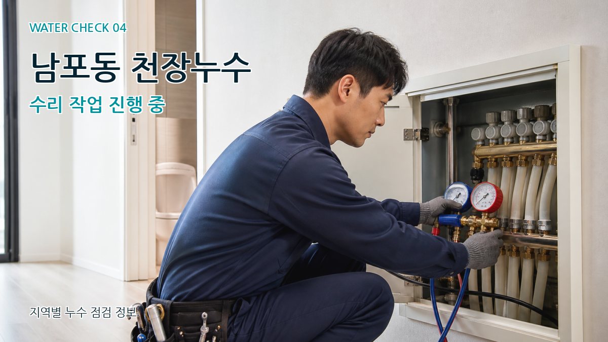 남포동 누수탐지 누수탐지 이미지