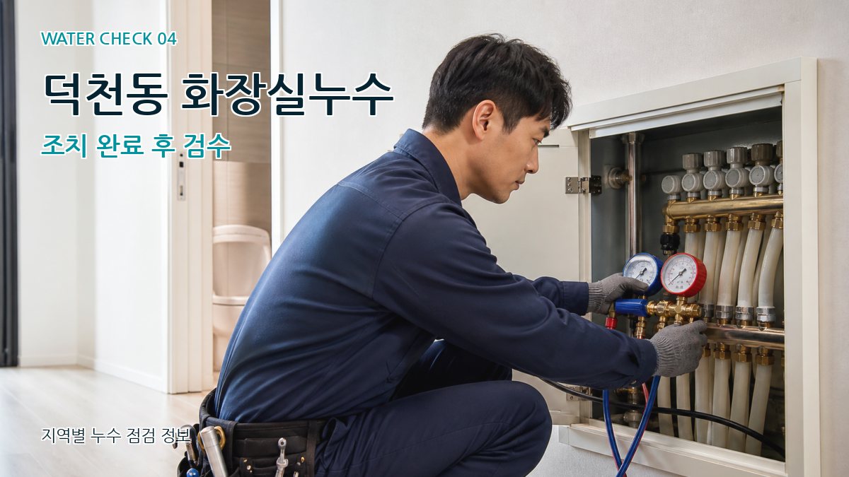 덕천동 누수탐지 누수탐지 이미지