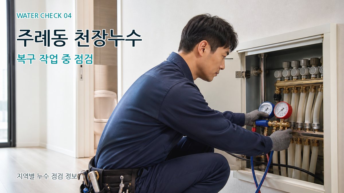주례동 누수탐지 누수탐지 이미지