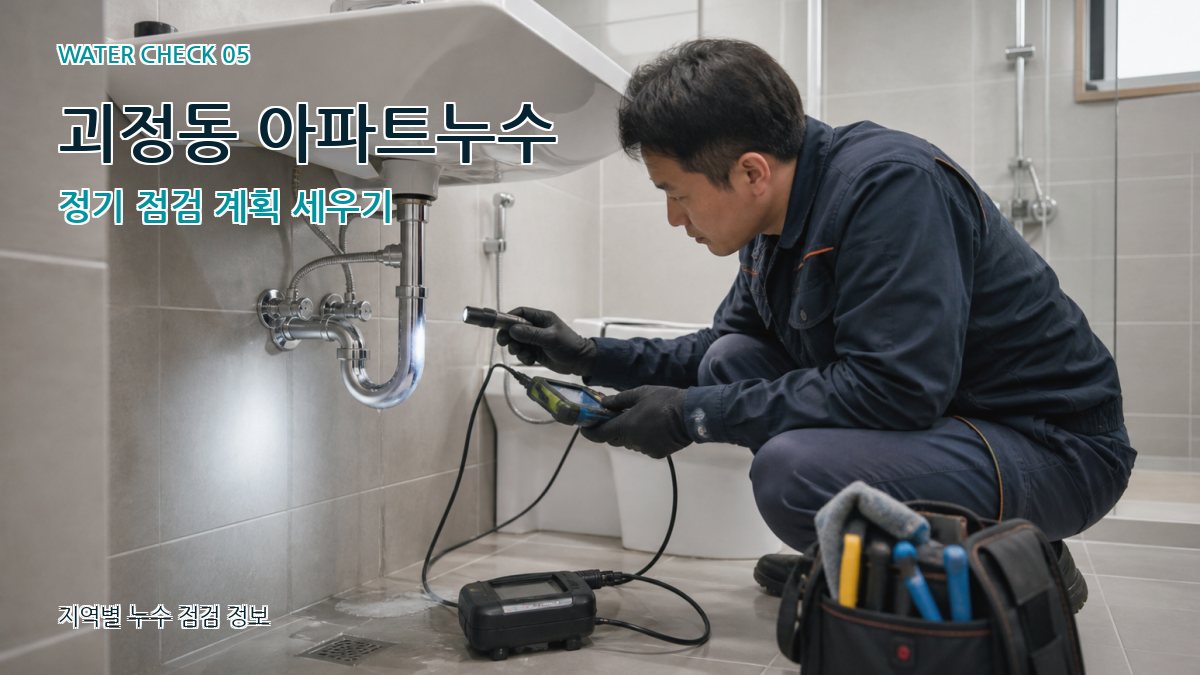 괴정동 누수공사 누수탐지 이미지