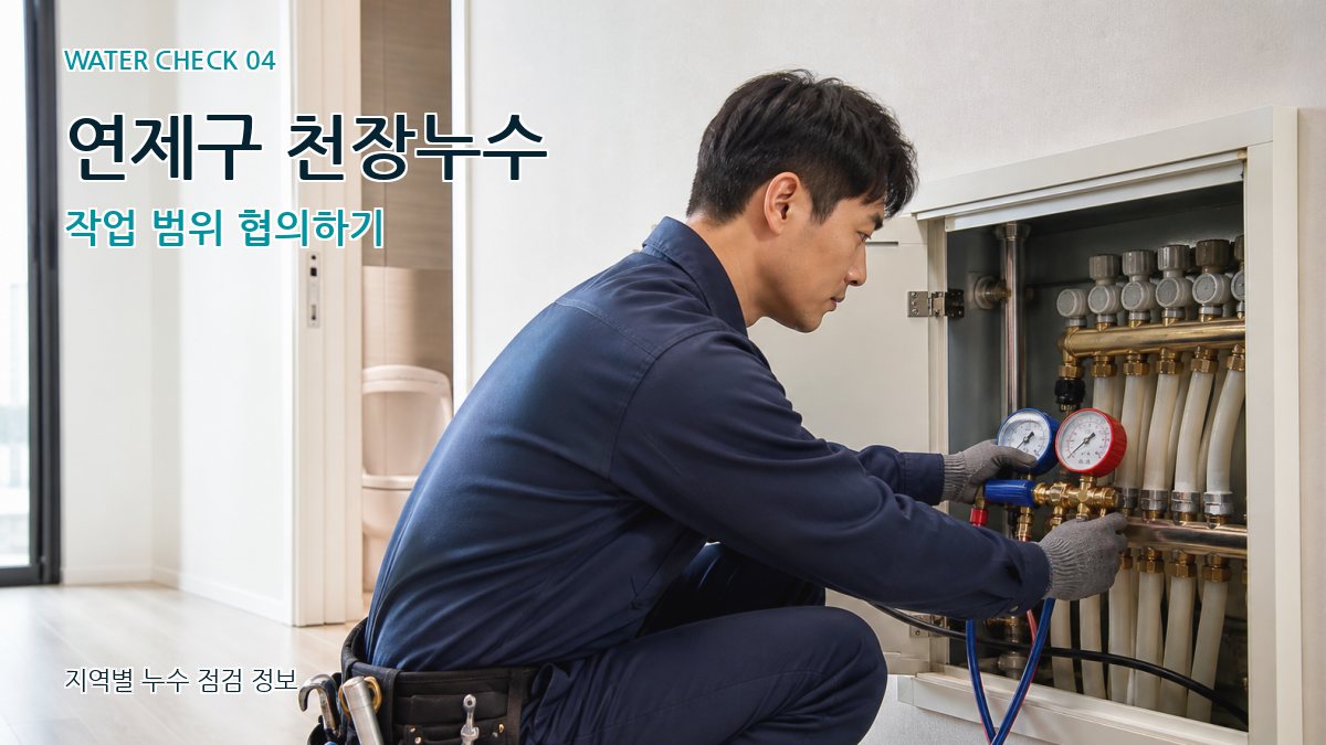 연제구 누수탐지 누수탐지 이미지