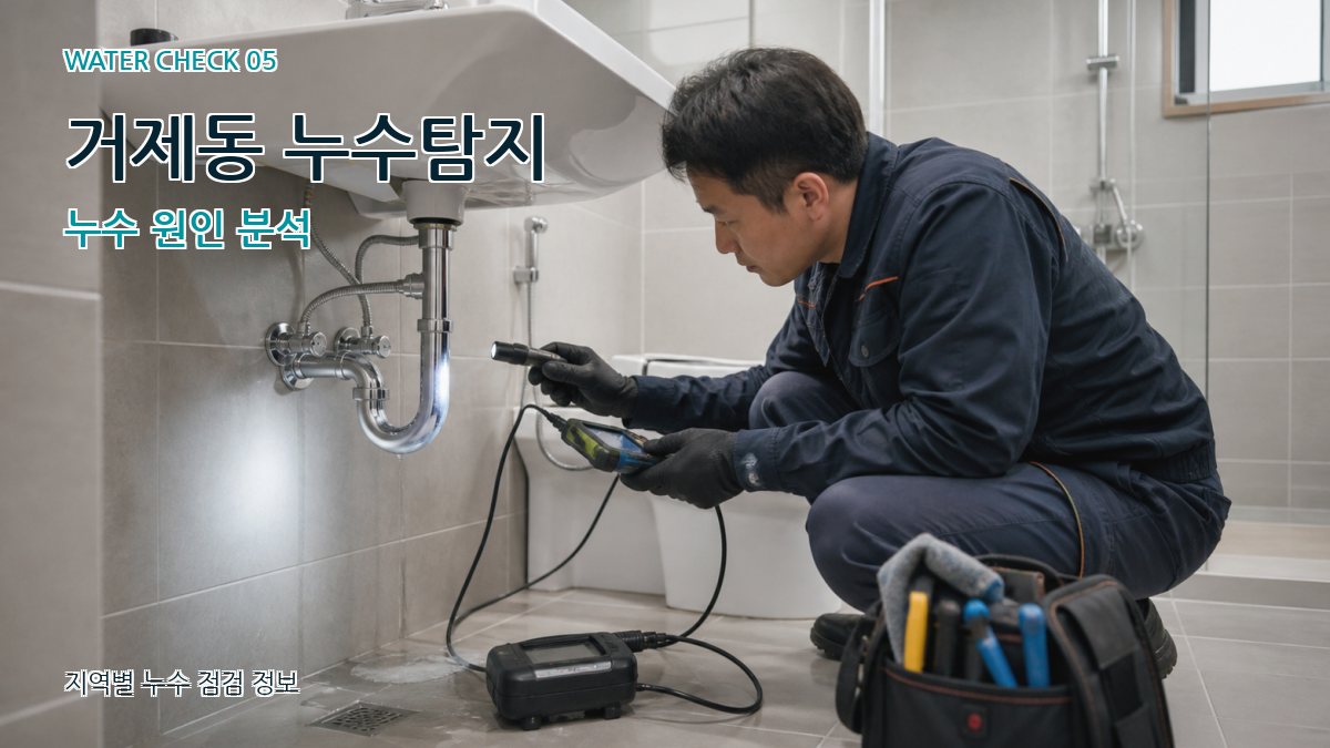 거제동 누수공사 누수탐지 이미지