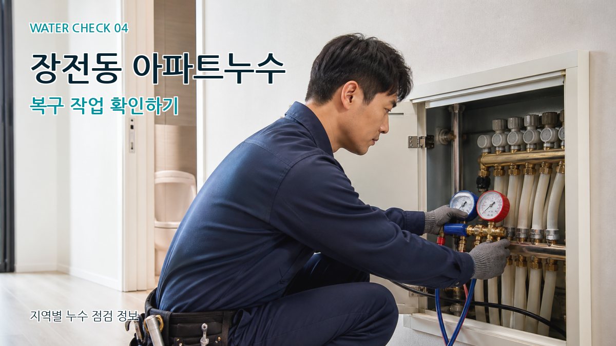 장전동 누수탐지 누수탐지 이미지