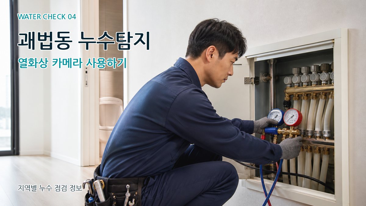 괘법동 누수탐지 누수탐지 이미지