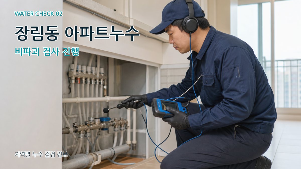 장림동 화장실누수 누수탐지 이미지