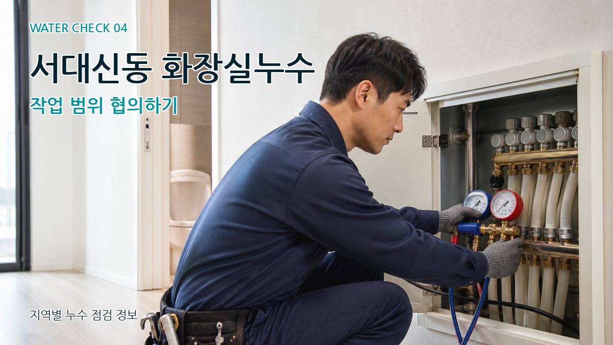 서대신동 누수탐지 누수탐지 이미지
