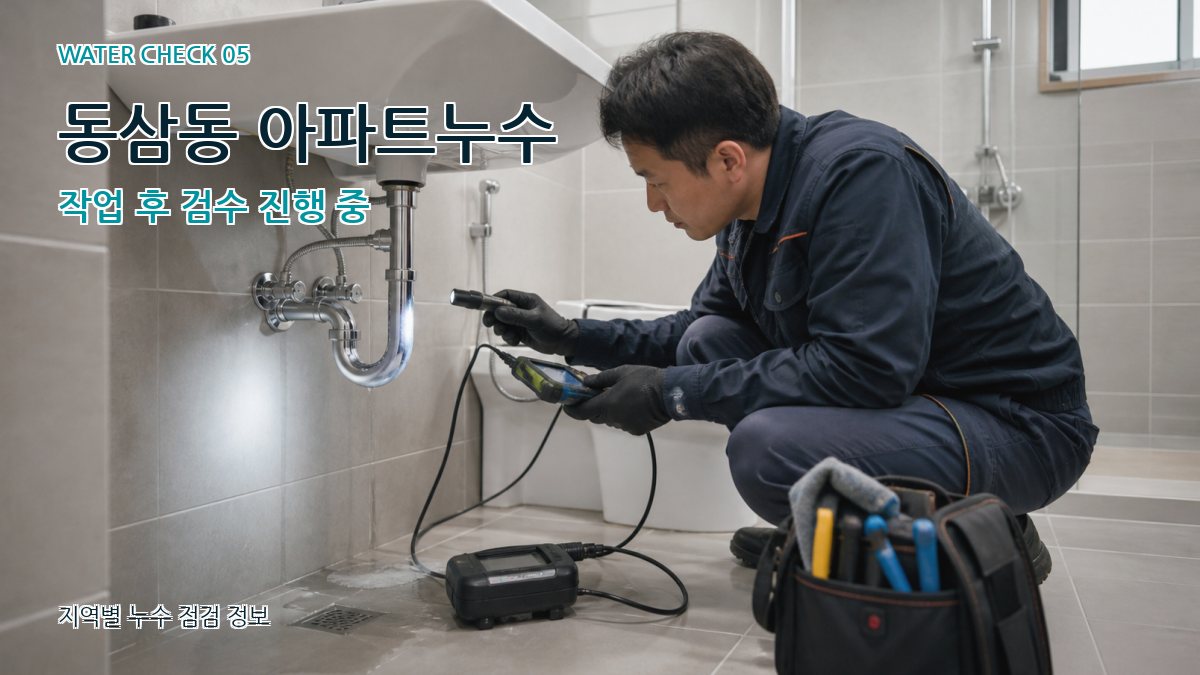 동삼동 누수공사 누수탐지 이미지