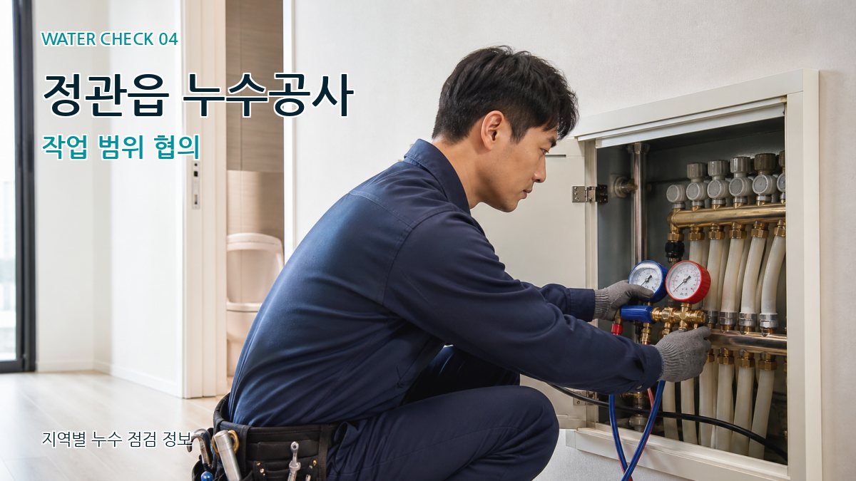 정관읍 누수탐지 누수탐지 이미지