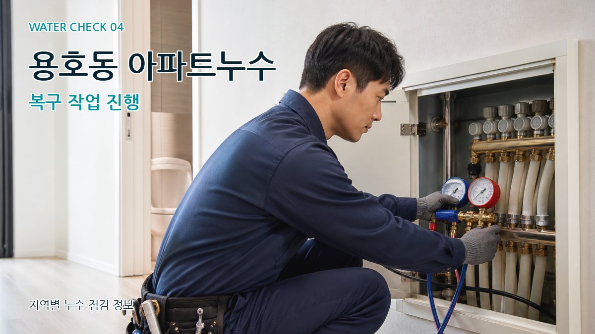 용호동 누수탐지 누수탐지 이미지