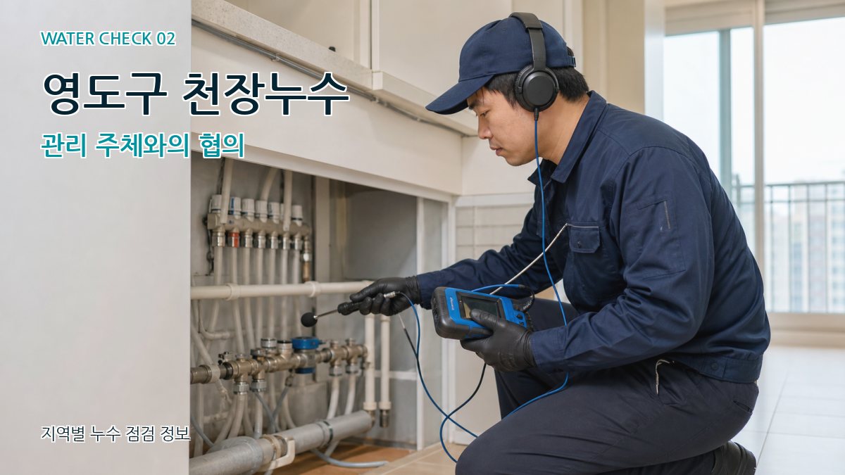 영도구 화장실누수 누수탐지 이미지