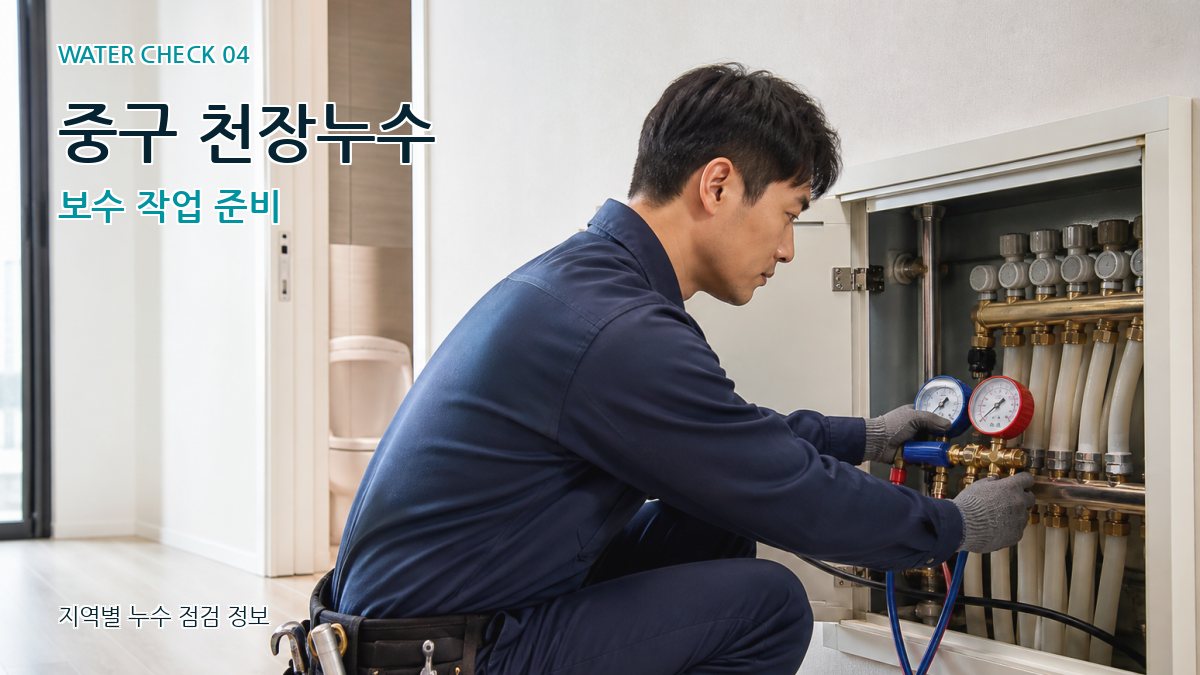 중구 누수탐지 누수탐지 이미지