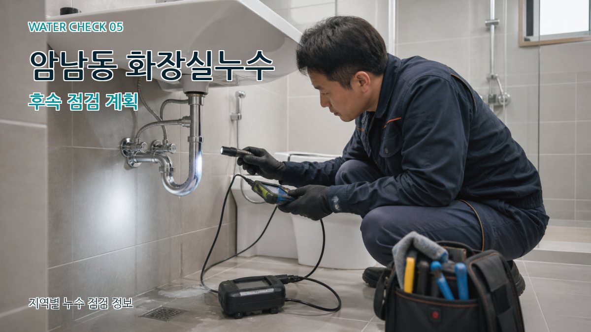 암남동 누수공사 누수탐지 이미지