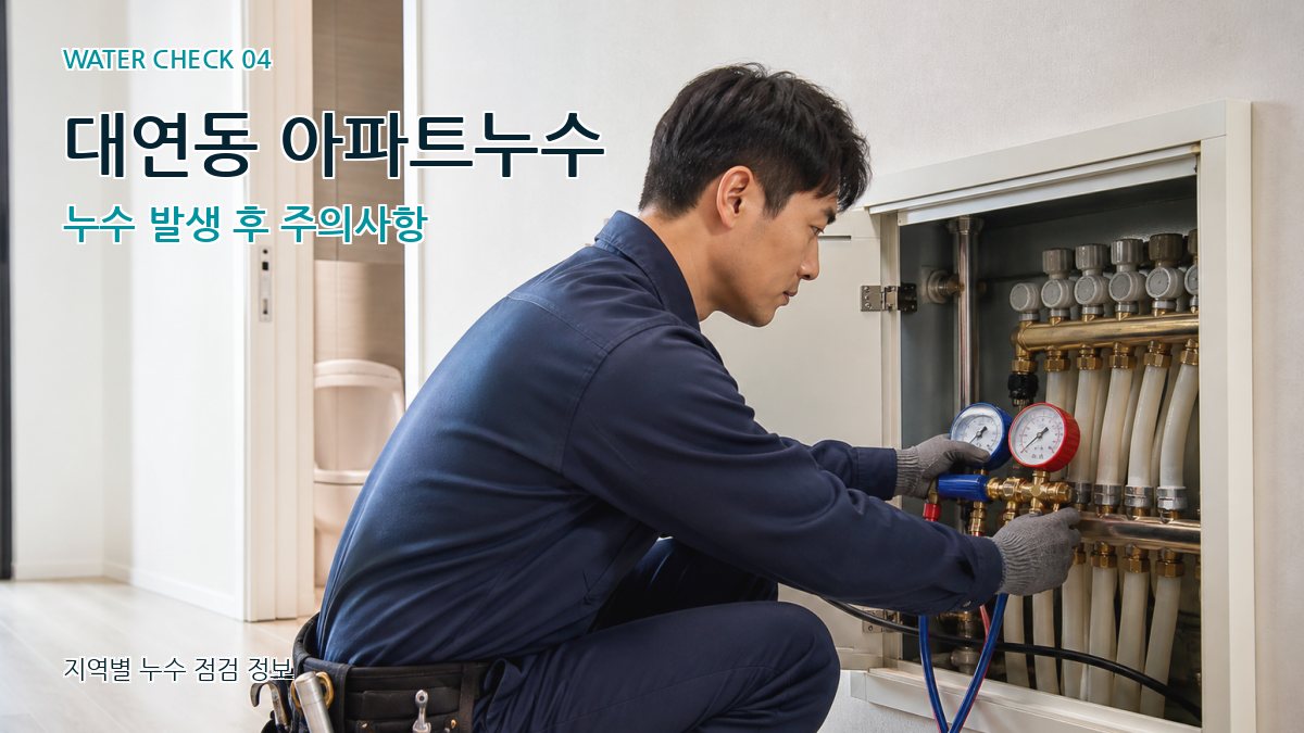 대연동 누수탐지 누수탐지 이미지