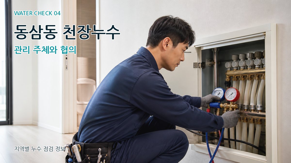 동삼동 누수탐지 누수탐지 이미지