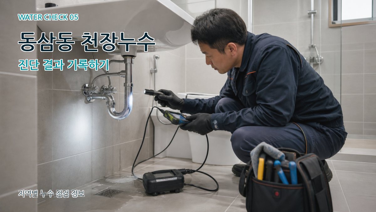 동삼동 누수공사 누수탐지 이미지