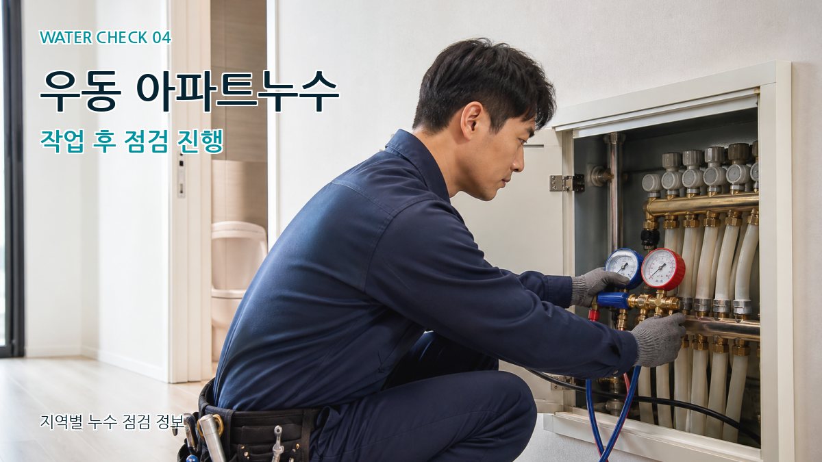 우동 누수탐지 누수탐지 이미지
