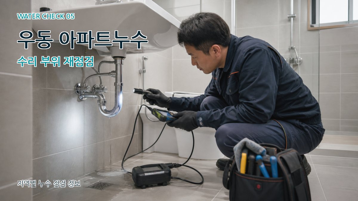 우동 누수공사 누수탐지 이미지