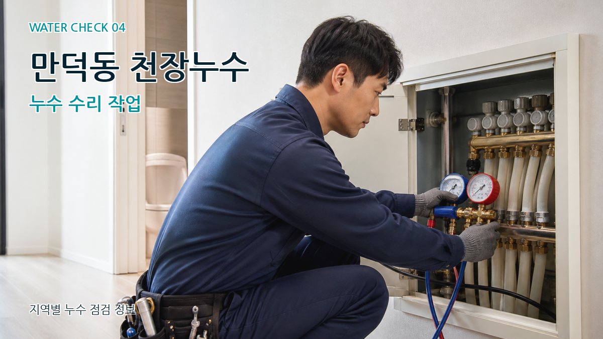 만덕동 누수탐지 누수탐지 이미지