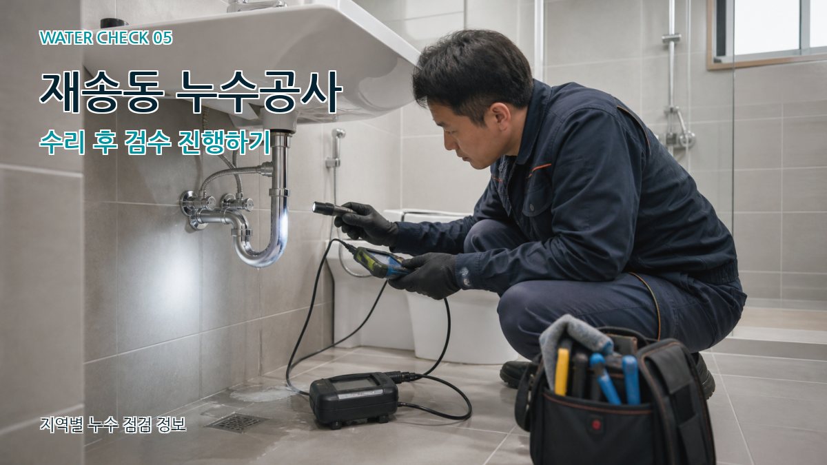 재송동 누수공사 누수탐지 이미지