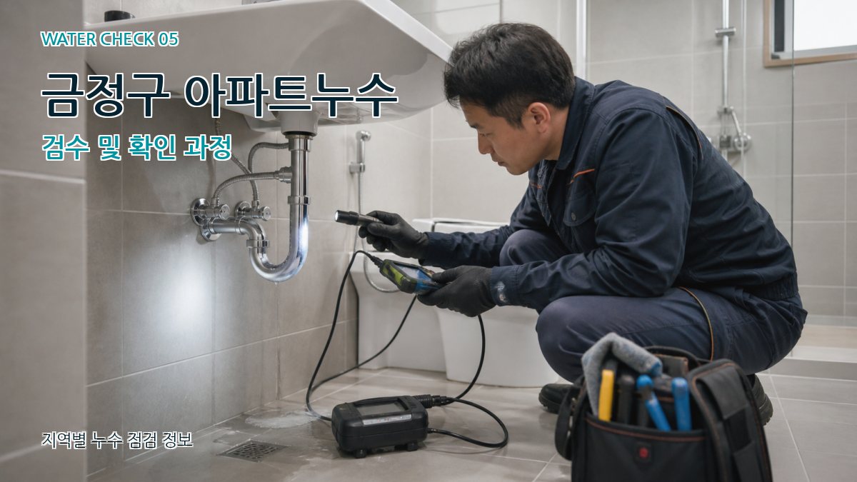 금정구 누수공사 누수탐지 이미지