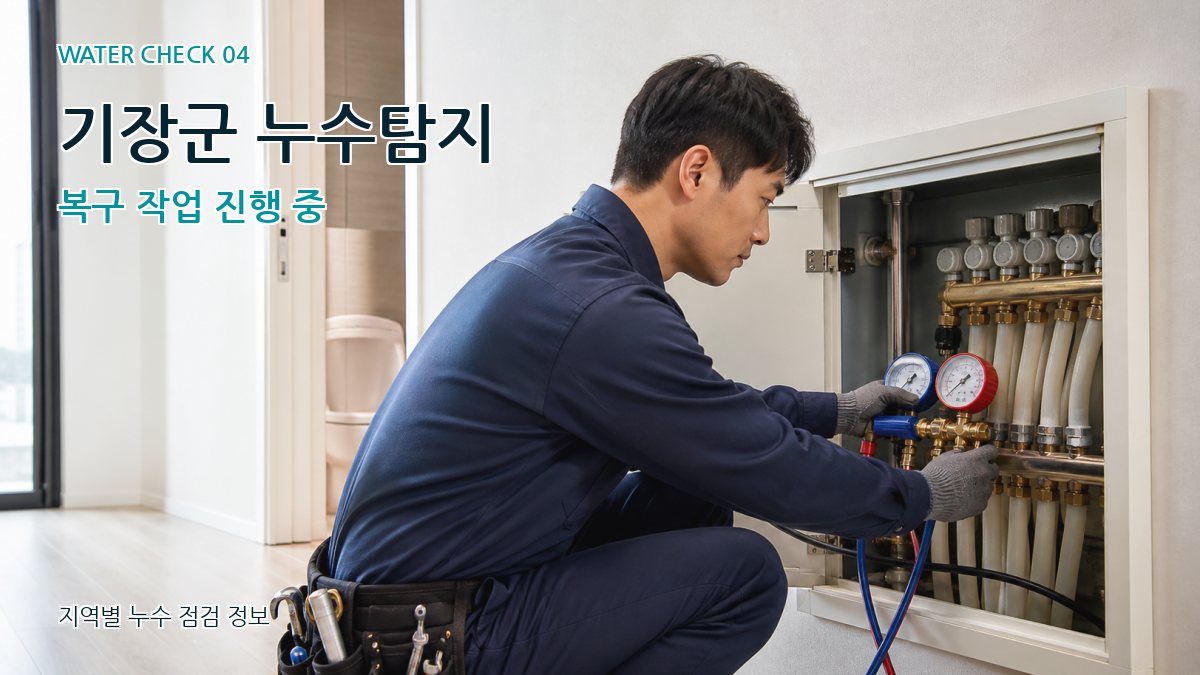 기장군 누수탐지 누수탐지 이미지